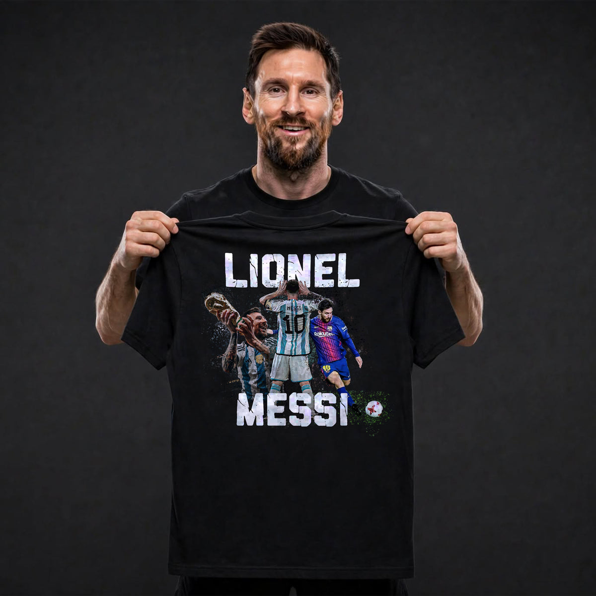 Тениска Lionel Messi Oversize
