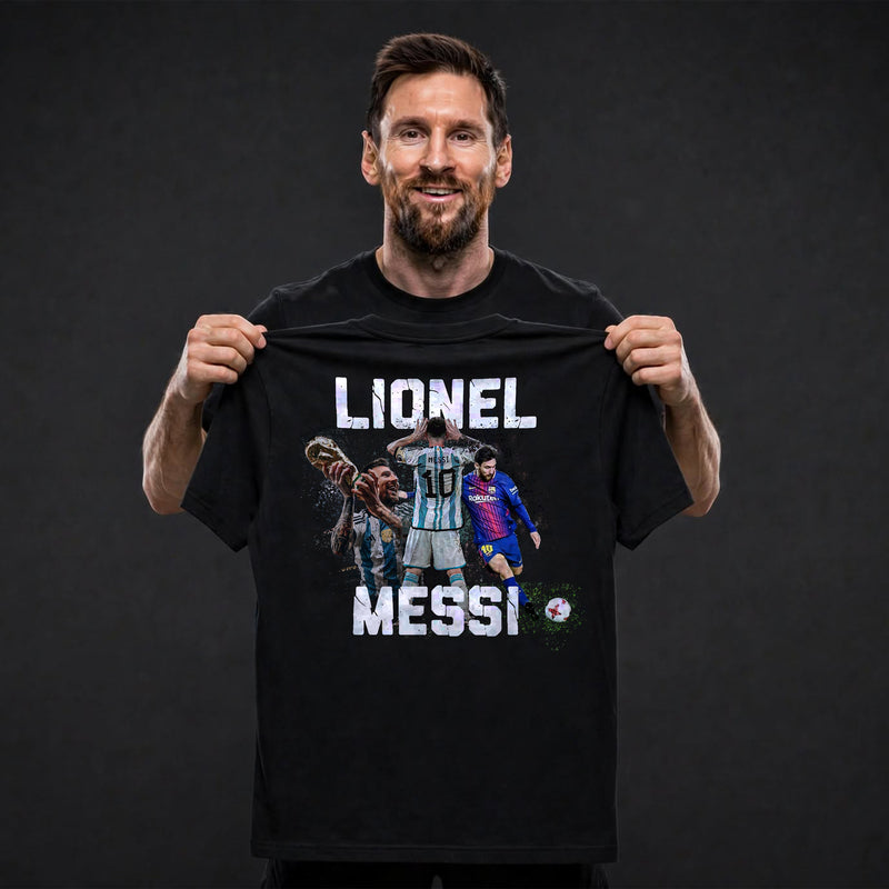 Тениска Lionel Messi Oversize
